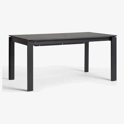 John Lewis Connubia by Calligaris Eminence Ceramic 10-12 Seater Extending Dining Table, Black