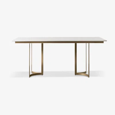 John Lewis Gallery Direct Wren Marble 6 Seater Fixed Dining Table