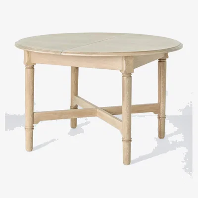 John Lewis John Lewis Fairford Round Extending Dining Table, Oak