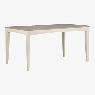 John Lewis John Lewis & Partners Alba 6-8 Seater Extending Dining Table, Washed Grey