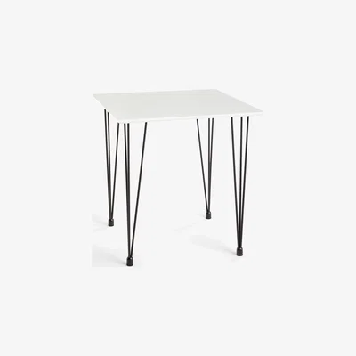 John Lewis House by John Lewis Crescent 2 Seater Dining Table, White