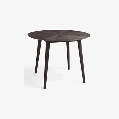 John Lewis Croft Collection Iona 4 Seater Round Dining Table, Black
