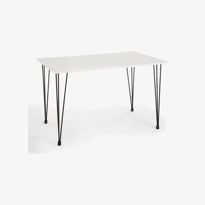 John Lewis House by John Lewis Crescent 4 Seater Dining Table, White