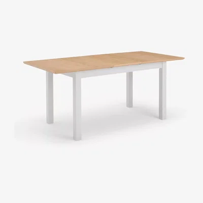 John Lewis John Lewis ANYDAY Wilton 4-6 Seater Extending Dining Table, Linen