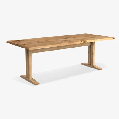 John Lewis John Lewis Lake Fixed Dining Table, Natural