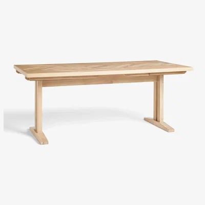 John Lewis John Lewis & Partners Estate 6-10 Seater Extending Dining Table, Natural