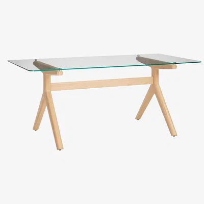 John Lewis John Lewis Poise Rectangular Glass Top Dining Table