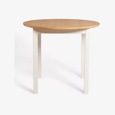 John Lewis John Lewis ANYDAY Wilton 4 Seater Round Dining Table, Linen