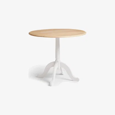 John Lewis John Lewis & Partners Clayton 2-4 Seater Drop Leaf Dining Table, FSC-Certified (Oak), Cream
