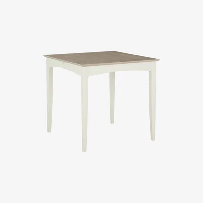 John Lewis John Lewis & Partners Alba 2-4 Seater Extending Dining Table, Washed Grey