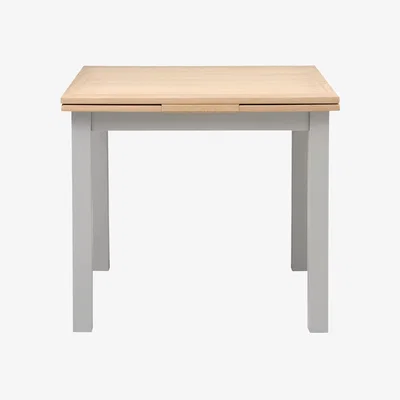 John Lewis Cotswold Chester Square Extending Dining Table, Dove Grey