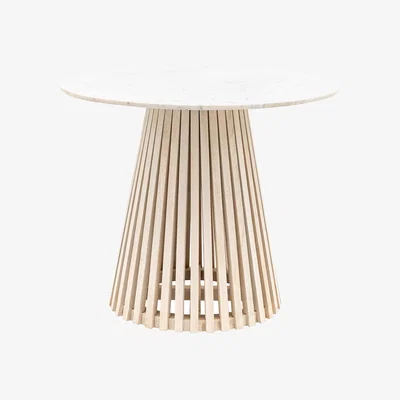 John Lewis Gallery Direct Tempe Round Dining Table, White