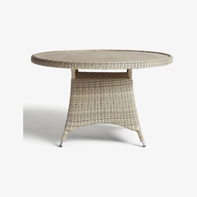 John Lewis John Lewis & Partners Dante Wood-Effect Top 4 Seat Garden Dining Table