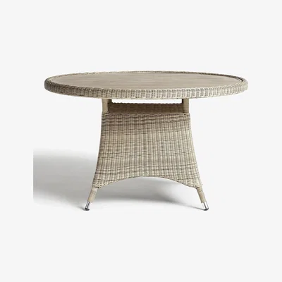 John Lewis John Lewis & Partners Dante Wood-Effect Top 4 Seat Garden Dining Table