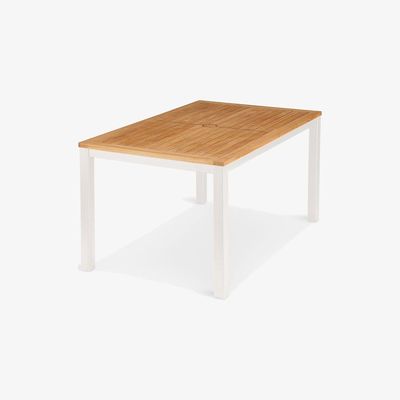 John Lewis Barlow Tyrie Aura 6-Seater Teak Wood Garden Dining Table