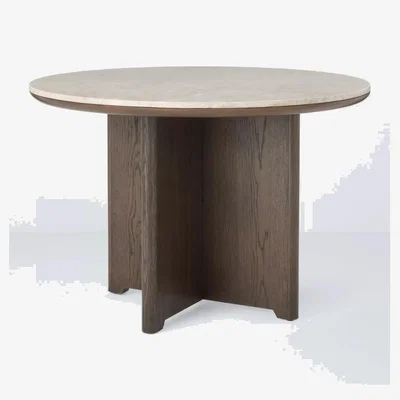 John Lewis John Lewis Ritz Marble Dining Table, Brown
