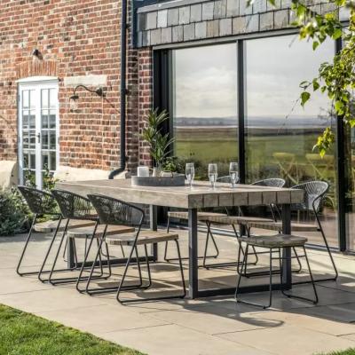 Knees Parado 220cm Teak Outdoor Dining Table - Natural