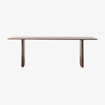 Knees Braxton 220cm Acacia Wood Dining Table - Natural