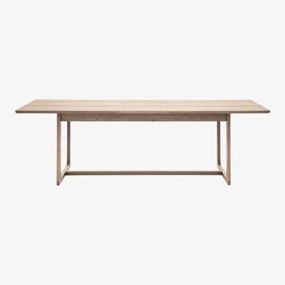 Knees Langley Extendable Oak Dining Table - Smoked