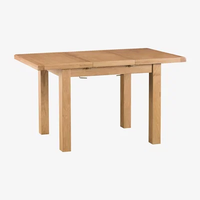 Knees Carrabba 100cm Medium Oak Extending Dining Table