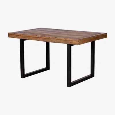 Knees Wyatt 140cm-180cm Reclaimed Wood Extending Dining Table