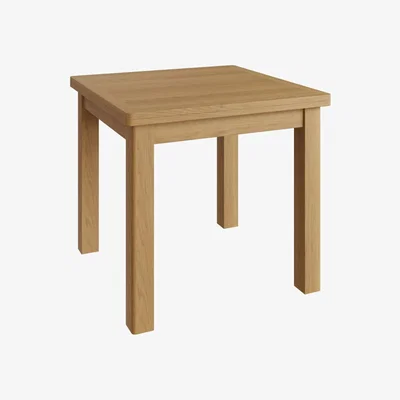 Knees Rara 85cm Rustic Oak Extending Dining Table