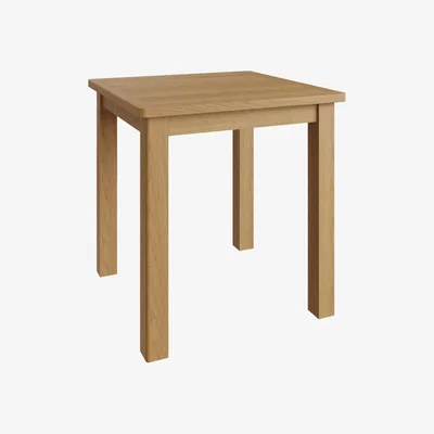 Knees Rara 75cm Rustic Oak Dining Table