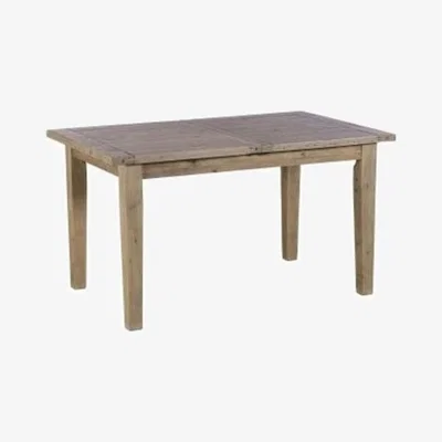Knees Lark 140cm-180cm Light Reclaimed Wood Extending Dining Table