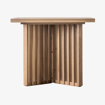 Knees Alora 90cm Oak Dining Table - Natural