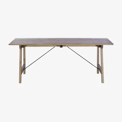 Knees Lark 160cm Light Reclaimed Wood Dining Table