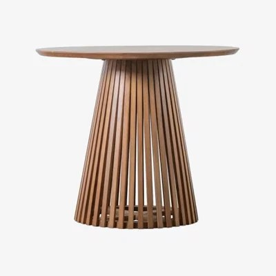 Knees Larissa 90cm Acacia Wood Dining Table - Natural