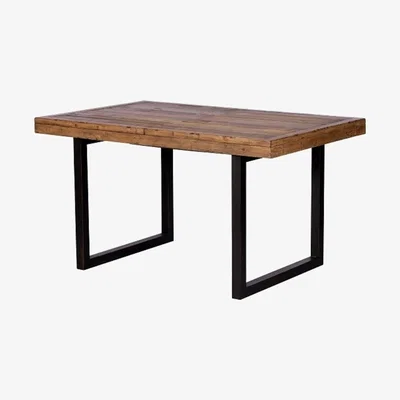 Knees Wyatt 140cm-180cm Reclaimed Wood Extending Dining Table