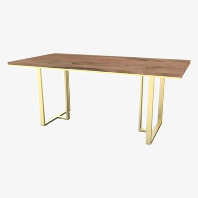 Knees Magnus 180cm Dark Acacia Wood Dining Table