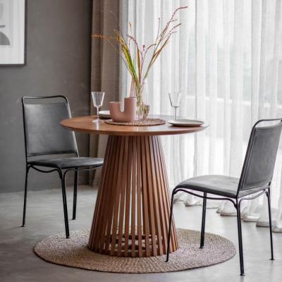 Knees Brookland 90cm Acacia Wood Dining Table - Natural