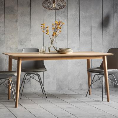 Knees Milano 160cm Light Oak Dining Table