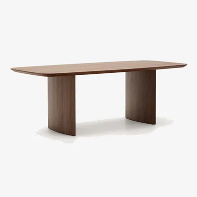 Kave Home Litto table made from walnut veneer, 240 x 100 cm