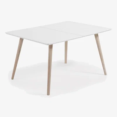 Kave Home Eunice extendable table, 140(220)x90 cm