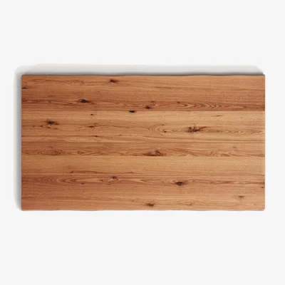 Kave Home Argo table top in oak veneer, 160 x 90 cm