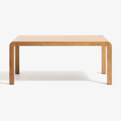 Kave Home Erisia extendable table in solid oak wood with a natural tone finish 180 (230) x 90 cm FSC 100%
