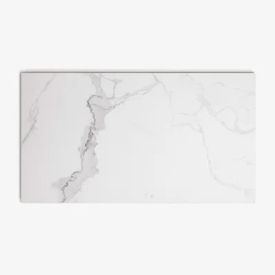 Kave Home Argo table top in Kalos white porcelain, 180 x 100 cm