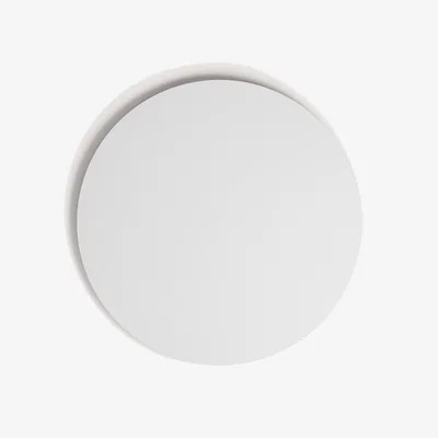 Kave Home Argo round, white, melamine table top, Ø 120 cm