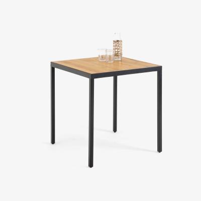La Redoute NOVA Oak & Metal Bistro Table