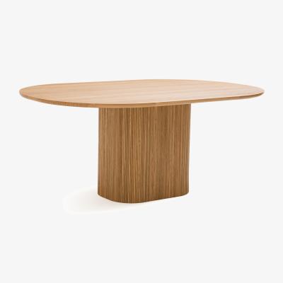 La Redoute Tamula Oak Dining Table (Seats 8)