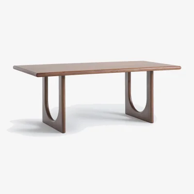 La Redoute Douve 6-8 Seater Dining Table in Walnut Veneer