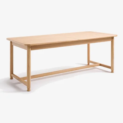 La Redoute Soleron Oak and Veneer 6-10 Seater Extendable Dining Table