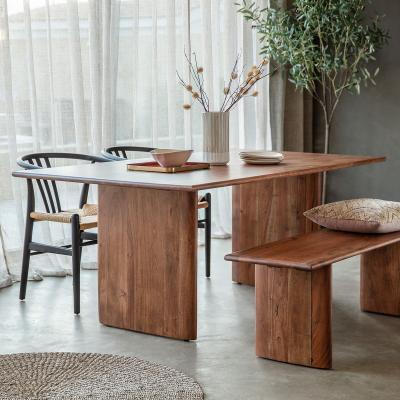La Redoute Bettiah Acacia Wood Dining Table 220cm (Seats 10)