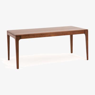 La Redoute Sanara Solid Walnut Extendable Dining Table (Seats 8-12)