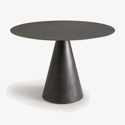 La Redoute Maÿra Round Lino Dining Table (Seats 3-4)