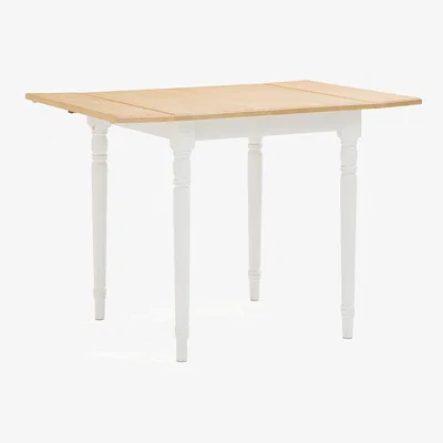 La Redoute Alvina Extendable Pine Dining Table (Seats 2/4)