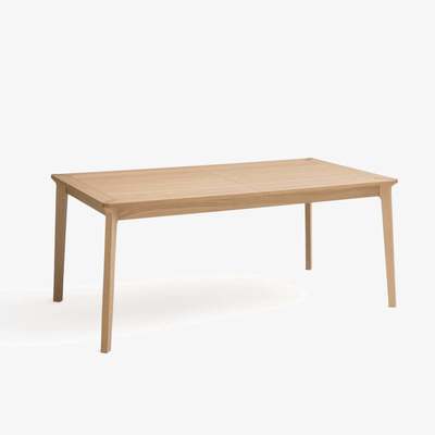 La Redoute Pull Extendable Oak Dining Table (Seats 6-10)